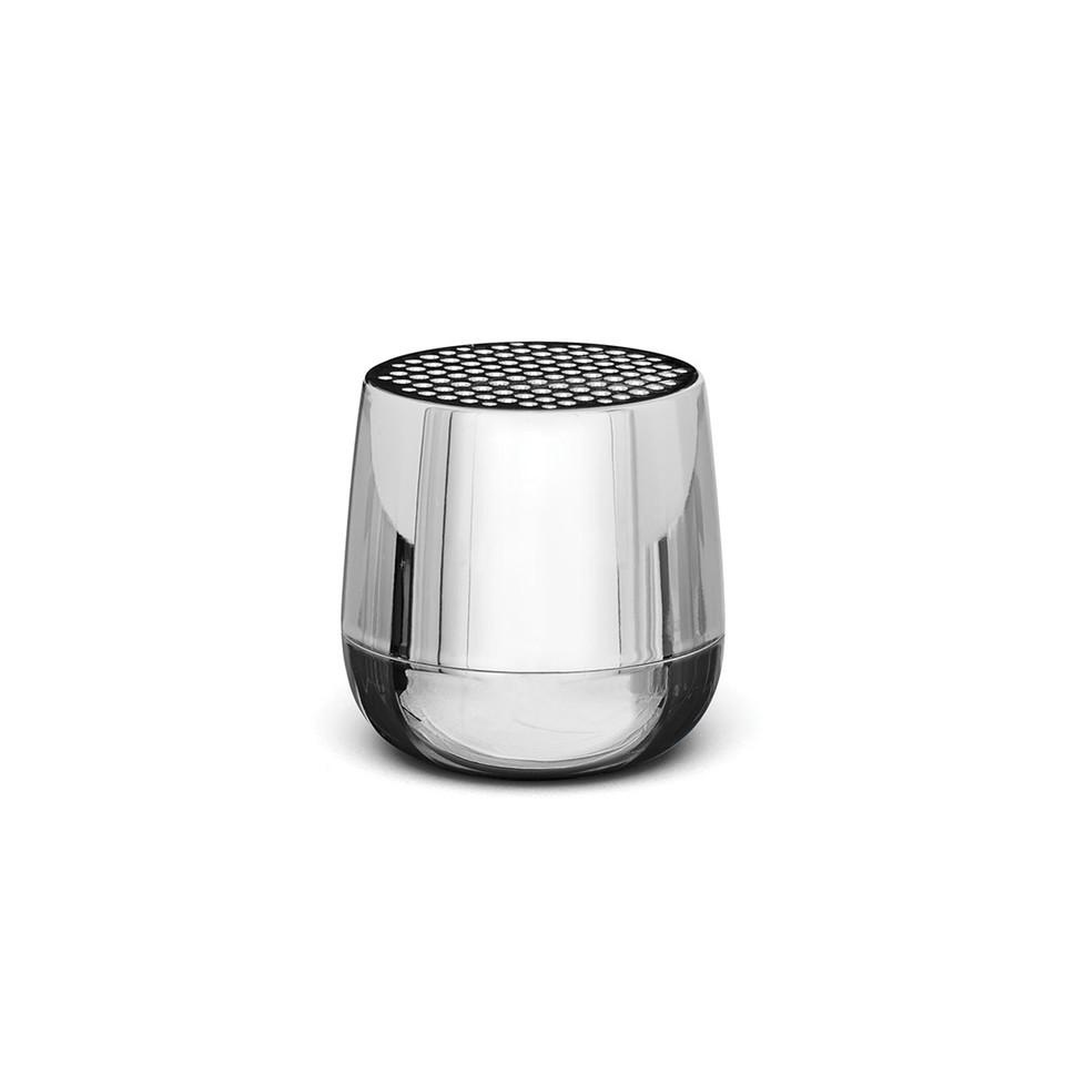 LEXON Mino+ Speaker LA125MC Metallic Chrome | the design gift shop