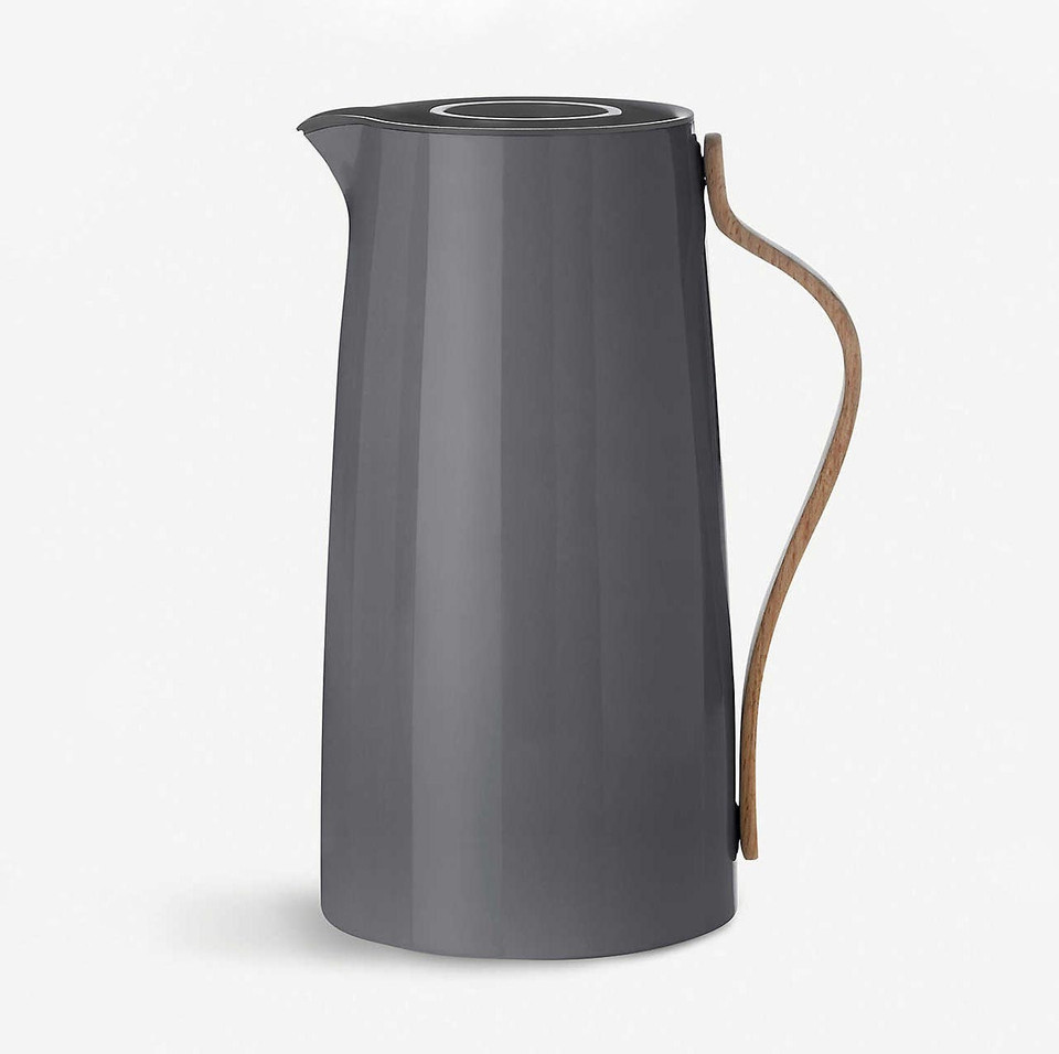STELTON Emma Vacuum Jug 1.2 L Dark Grey | the design gift shop
