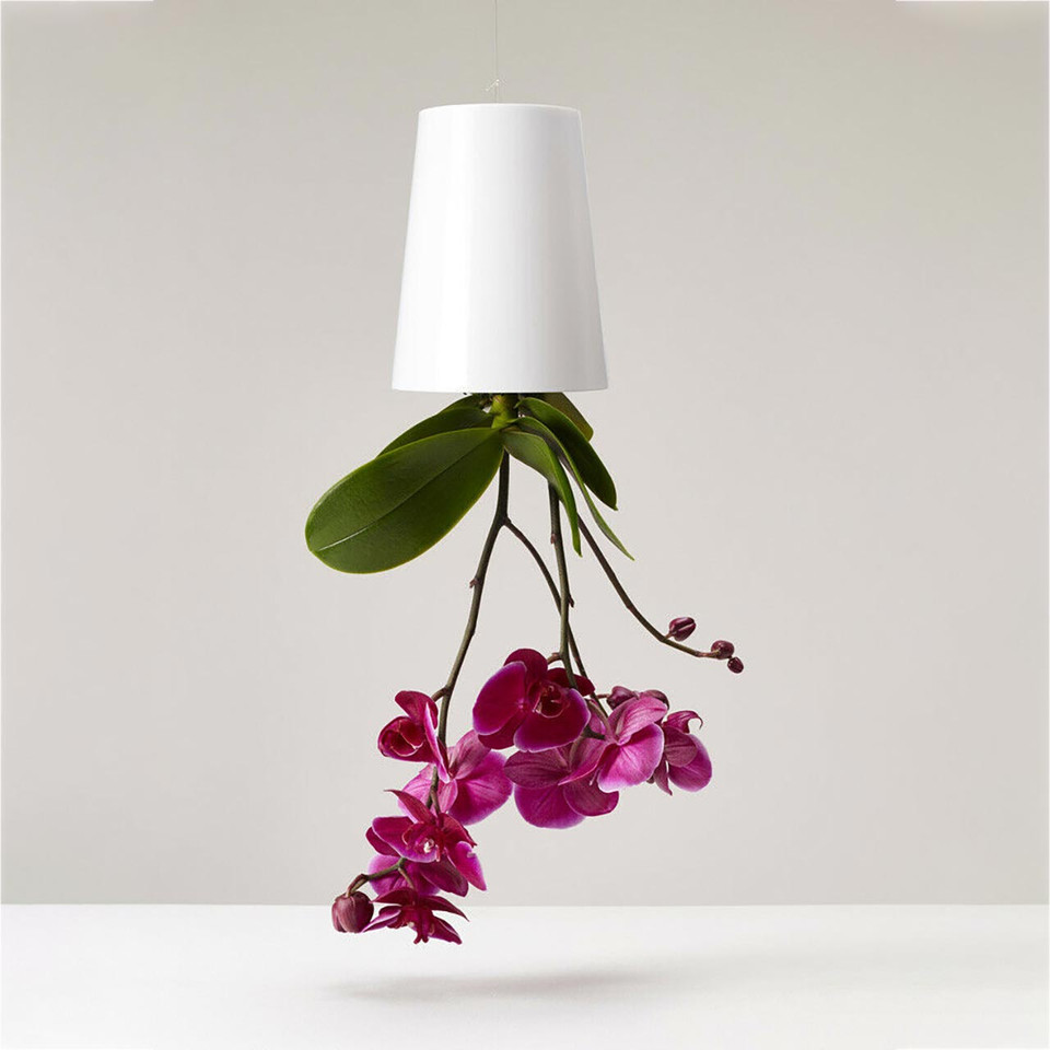BOSKKE Sky Planter Recycled White Small | the design gift shop