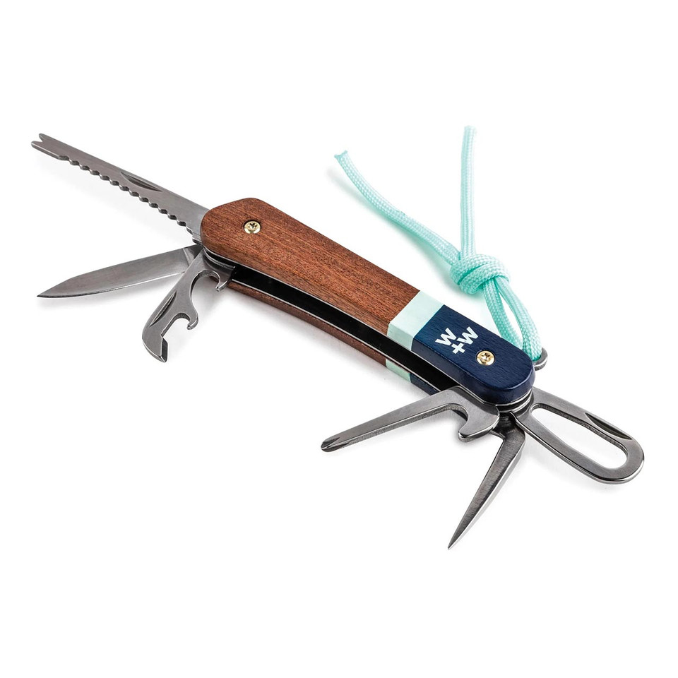 W+W 7 in 1 Stainless Steel Fishing Multi-Tool | the design gift shop