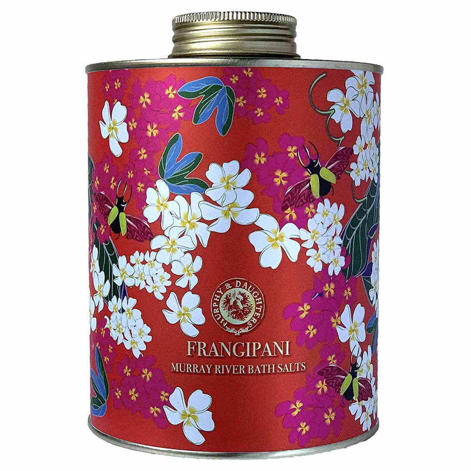 MURPHY & DAUGHTERS Bath Salts Frangipani 285 grams | the design gift shop
