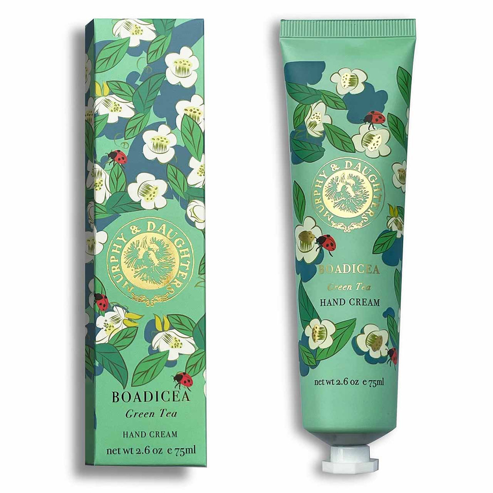 MURPHY & DAUGHTERS Hand Cream Green Tea 75 grams | the design gift shop