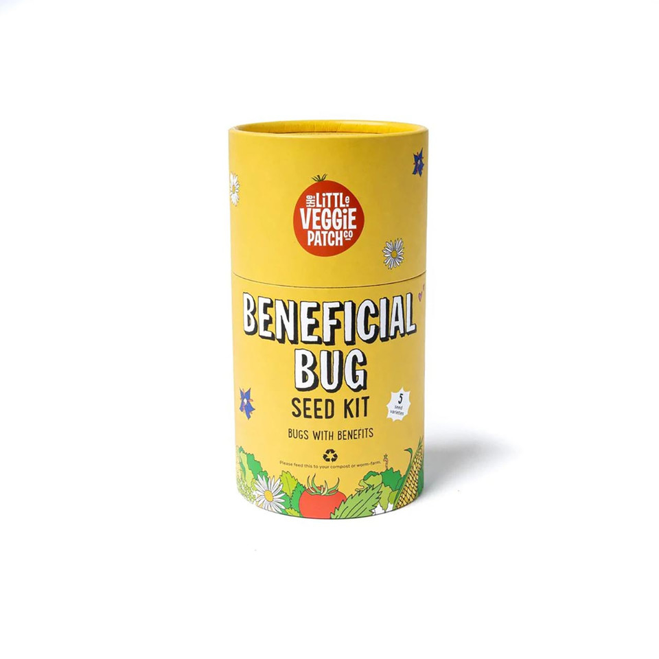 Beneficial Bug Seed Kit gift packaging (front) by The Little Veggie Patch Co | the design gift shop