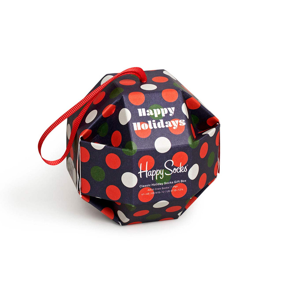 HAPPY SOCKS BIG DOT X-mas Gift Set | 36-40 | the design gift shop