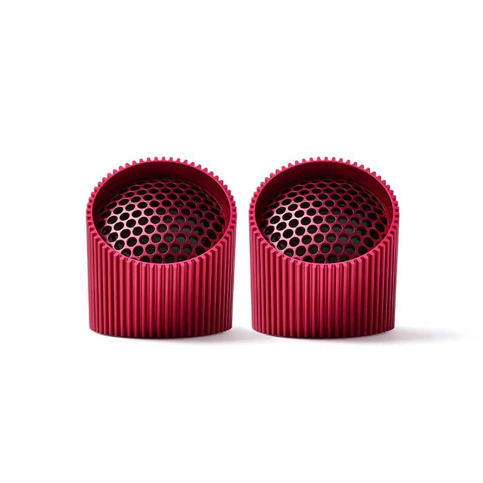 Red  Bluetooth speaker set Ray  | the design gift shop