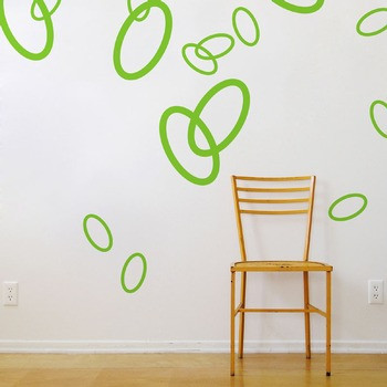 BLIK WALL DECALS, Motive ORGANIC, Colour KIWI