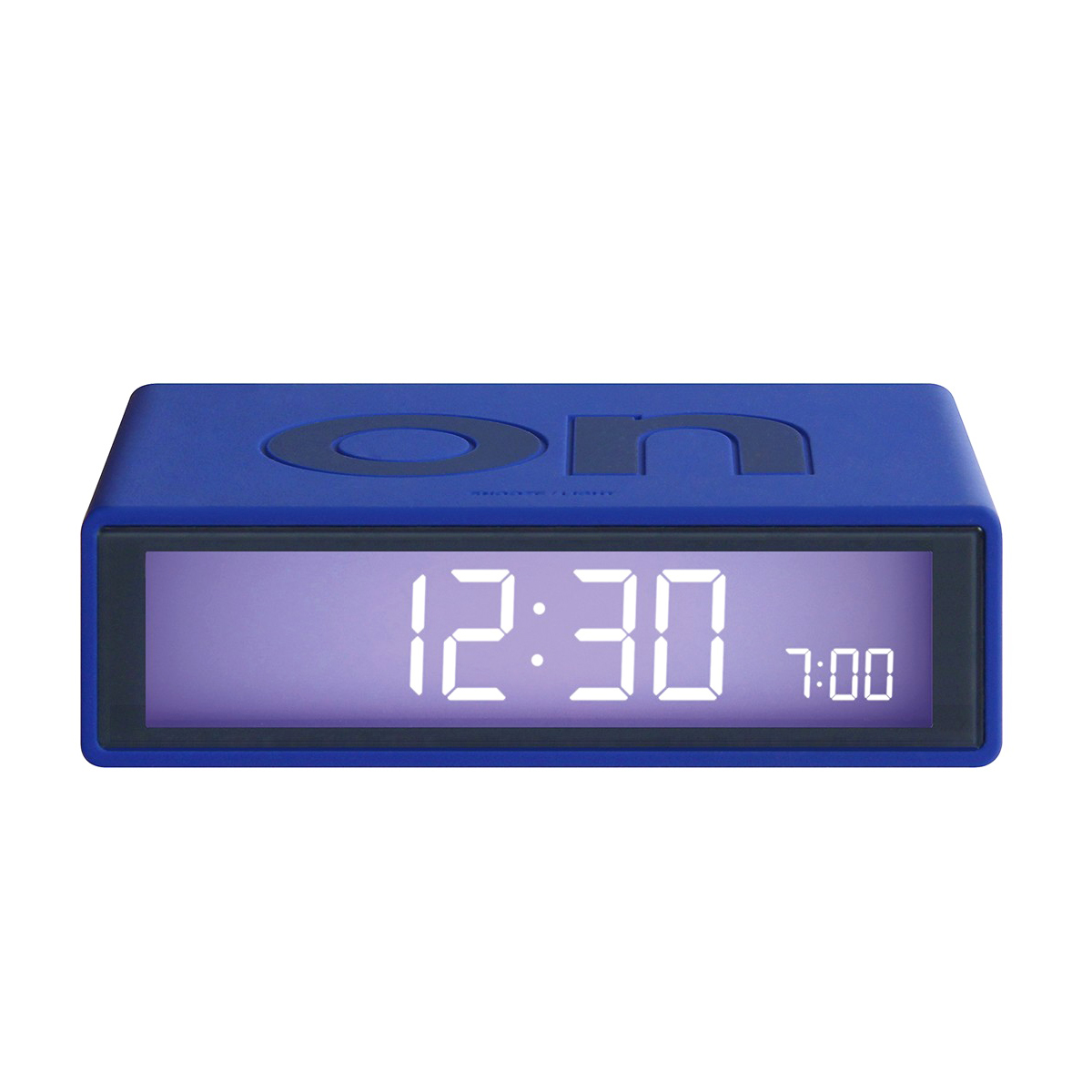 LEXON Flip LCD alarm clock LR130B6 blue | the design gift shop