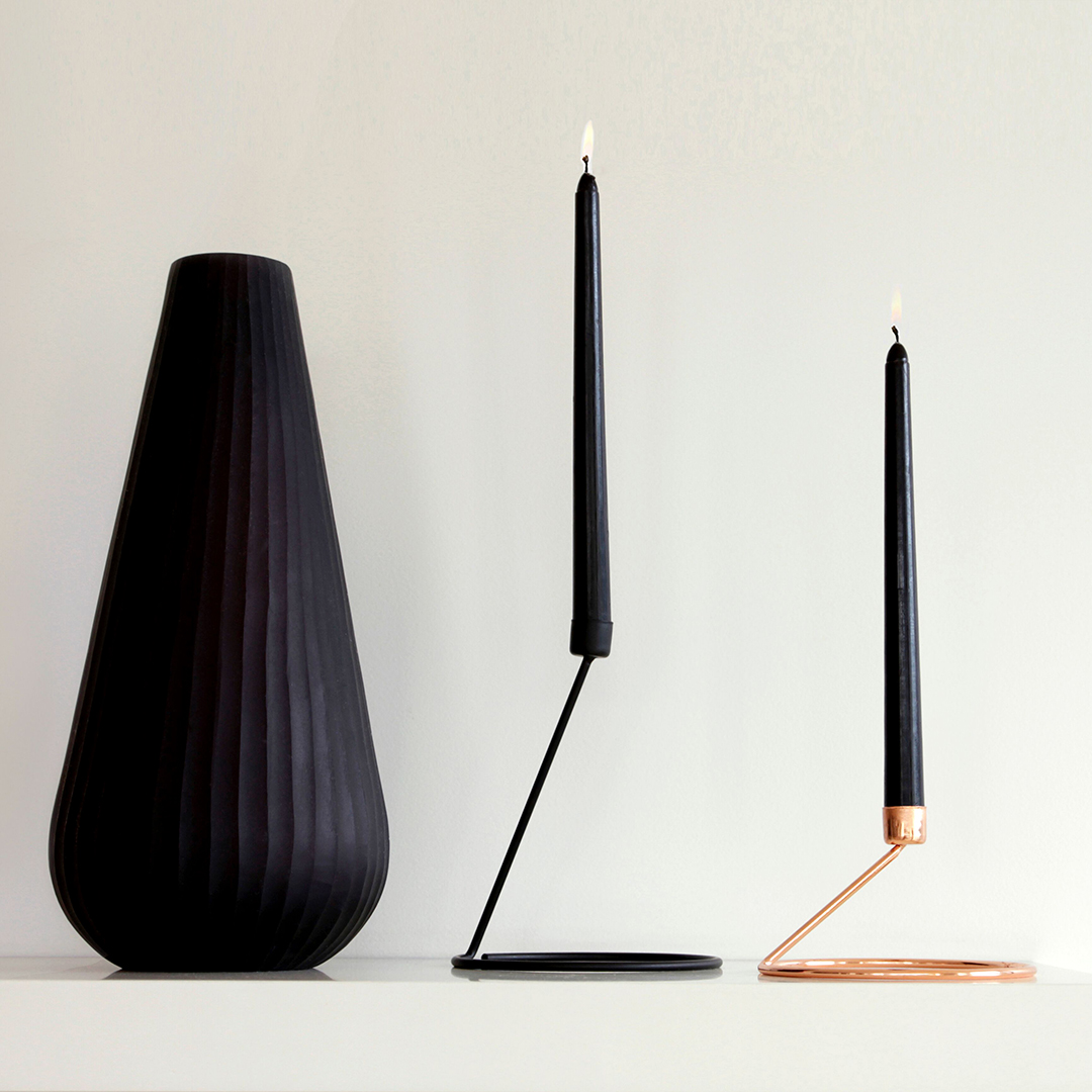 Bendo Designer Candle Holder Flame Luxe The Design Gift Shop