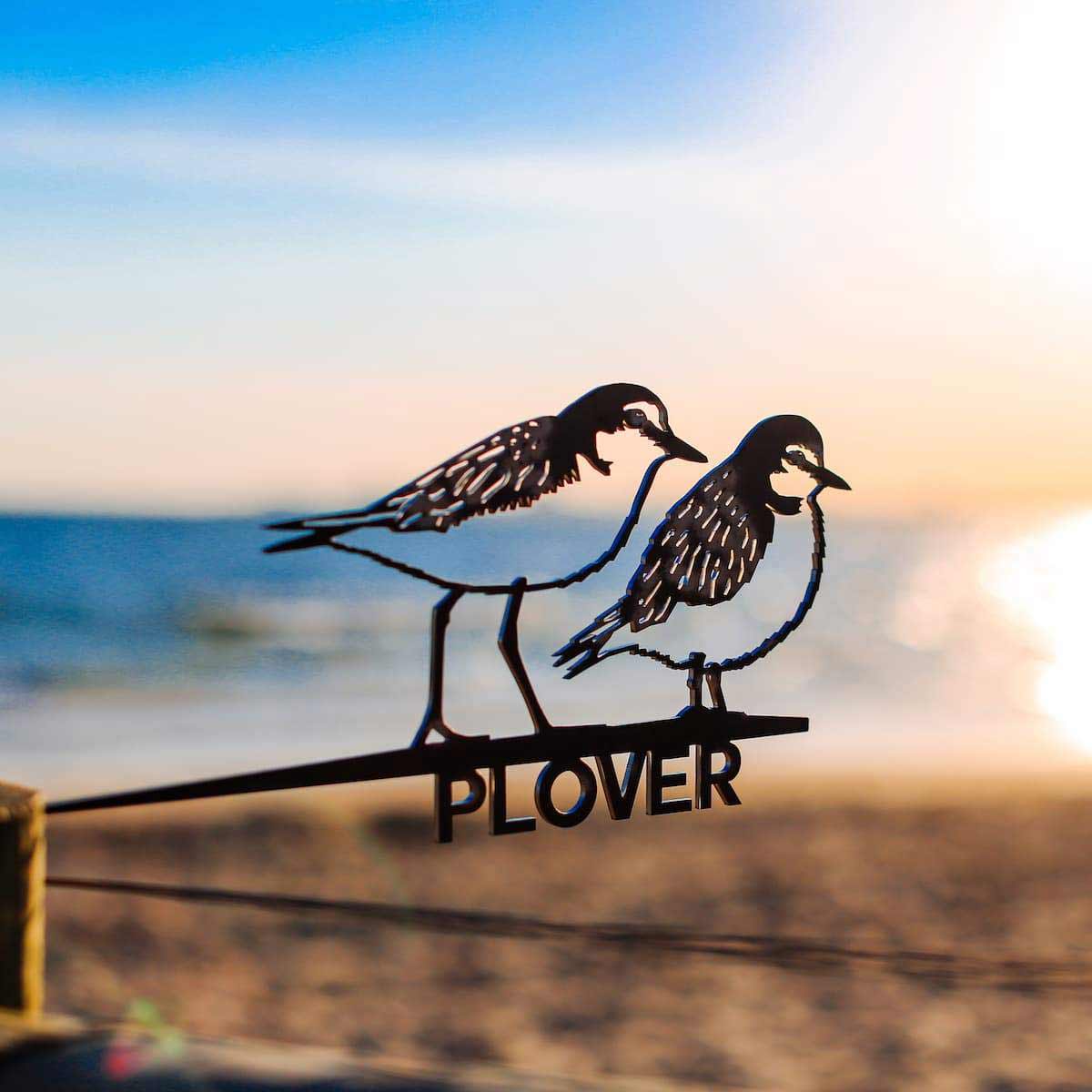 Plover Metalbird Corten Bird Silhouettes | The Design Gift Shop