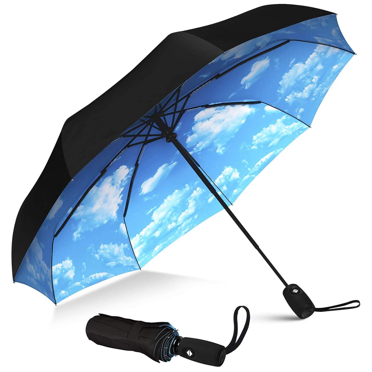 MoMa Sky Umbrella Collapsible | the design gift shop