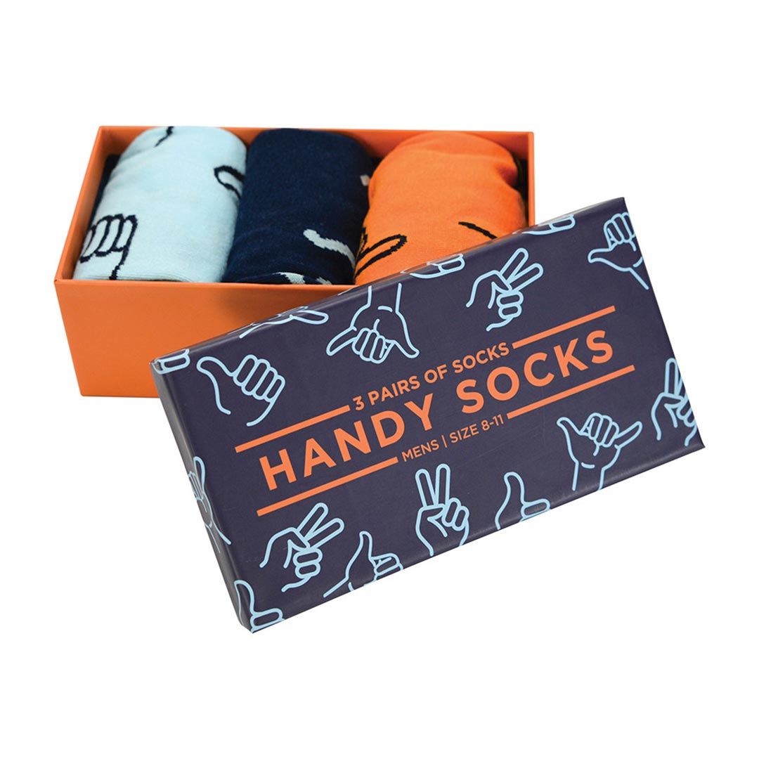 ANNABEL TRENDS Men’s Socks Handy 3 Pairs in Gift Box | the design gift shop