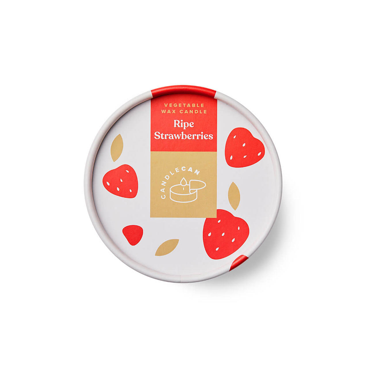 CANDLECAN Strawberries Candle | the design gift shop