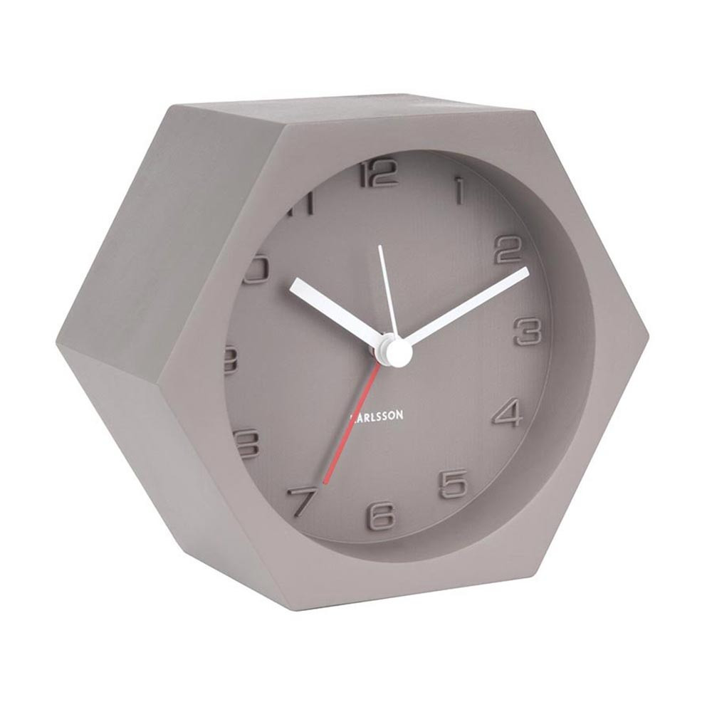 One Size table clock Karlsson Black