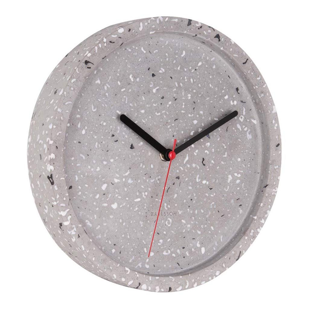 Grey Karlsson Tom Terrazzo wall clock the design gift shop