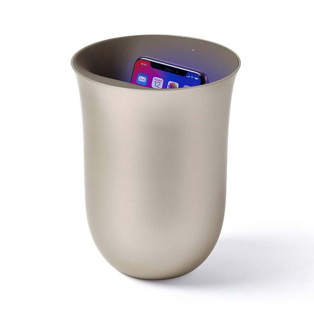 Oblio Uv Sanitizer And Wireless Charger Lexon Oblio Gold UV-C