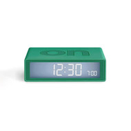 LEXON Flip+ LCD travel alarm clock LR151V2 Green | the design gift shop