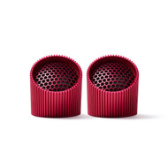 Red  Bluetooth speaker set Ray  | the design gift shop