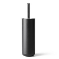 Floor standing black toilet brush by Audo | the design gift shop