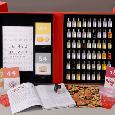 LE NEZ DU VIN 54 wine aromas Master Kit - The Design Gift Shop