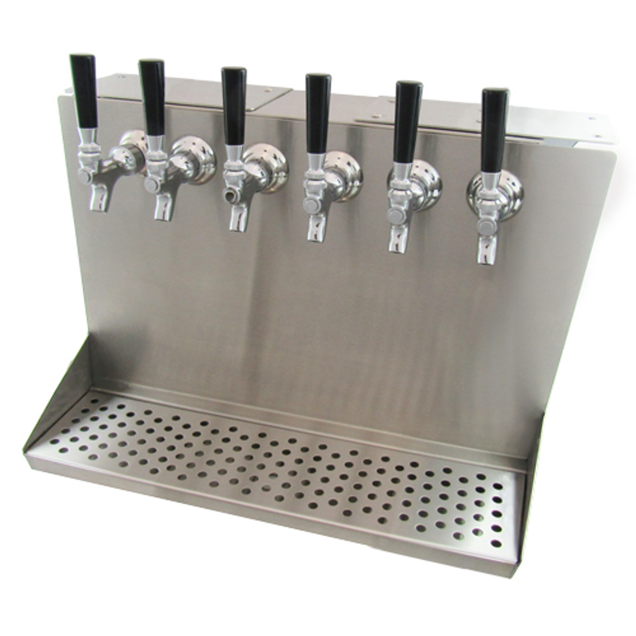 6 Tap Under Counter Mount Beer Tower Glycol Cooled