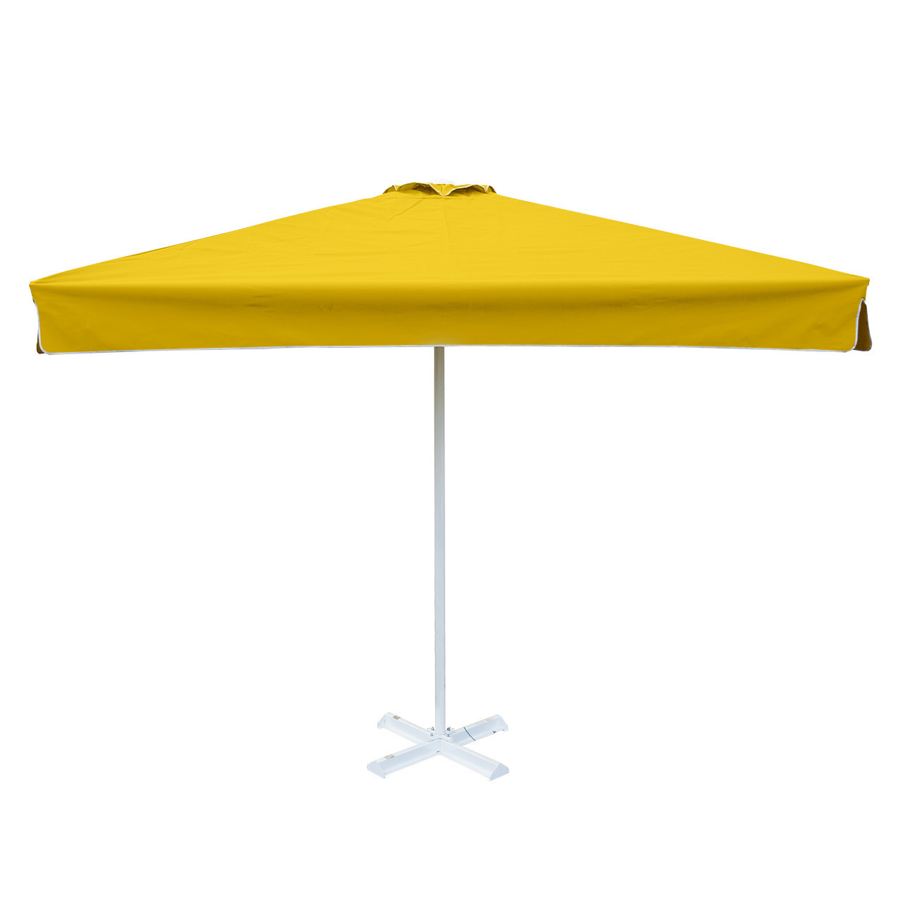 White Patio Shade Umbrella | 10 Foot Square Umbrella
