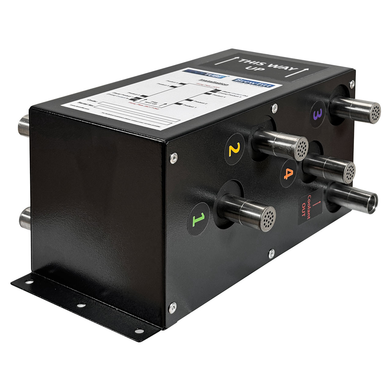 Cooltube Pancake Insulated Heat Exchanger Way