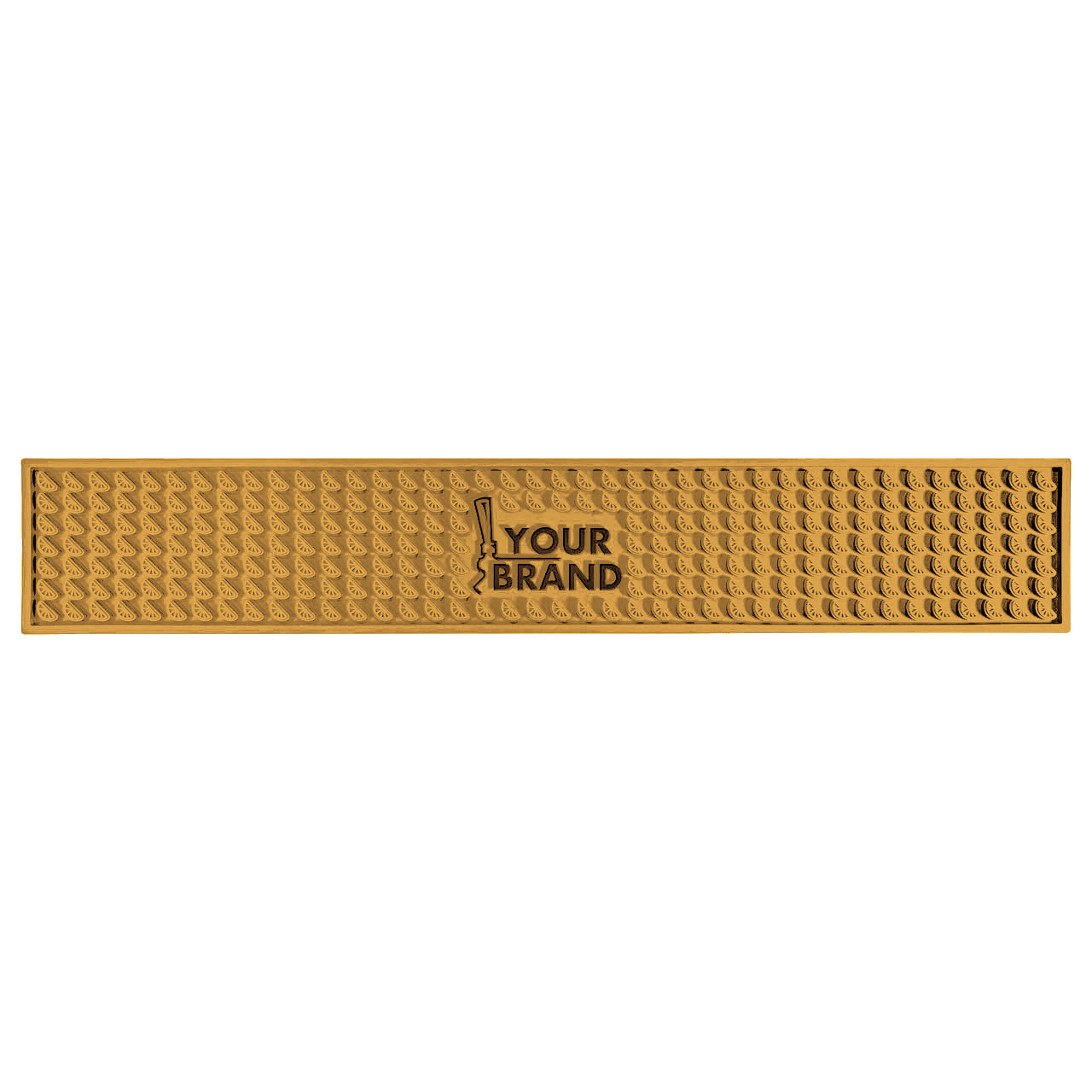 Custom Rubber Bar Mat 22x3.5