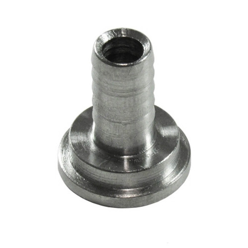 Hose Barb for Beer Nut - Nickel Plated Brass - 3/8"  Hose Barb for Beer Nut - Nickel Plated Brass - 3/8"