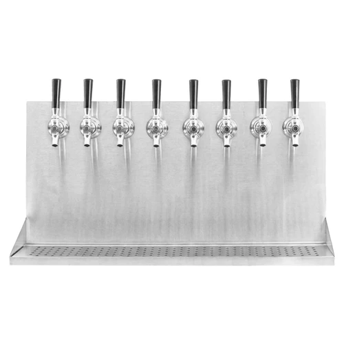Wall Mount Dispenser - 8 Taps - Glycol Chilled
