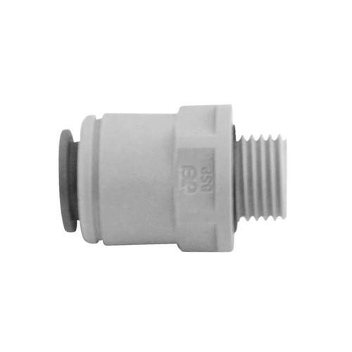 John Guest Fitting - Male Connector - 3/8" X 1/4" BSPP John Guest Fitting - Male Connector - 3/8" X 1/4" BSPP
