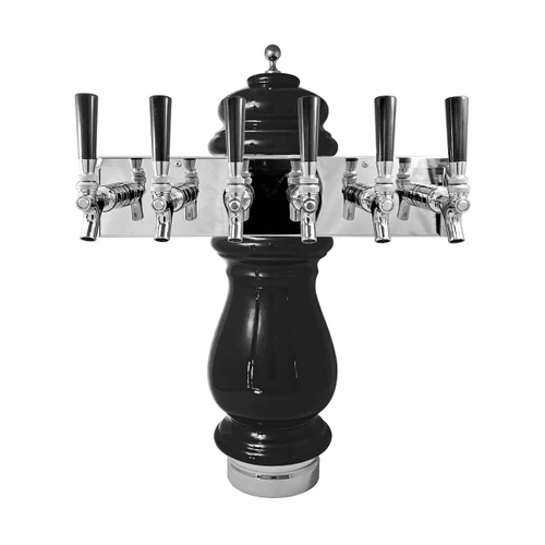 Ceramic Beer Tower - 6 Taps