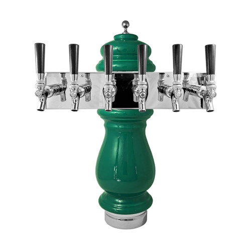 Ceramic Beer Tower - 6 Taps