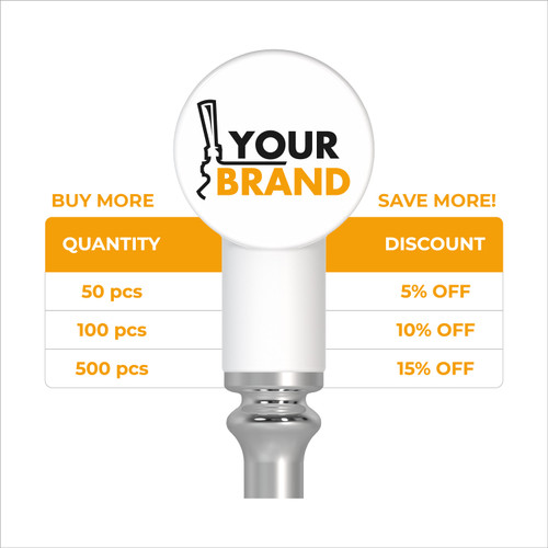 Ceramic Tap Handle - A-201 - Customizable Ceramic Tap Handle - A-201 - Customizable