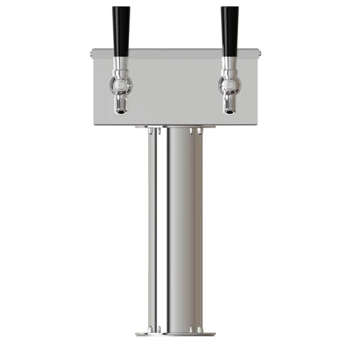 3" T-Box Beer Tower - 2 Taps - Air Chilled