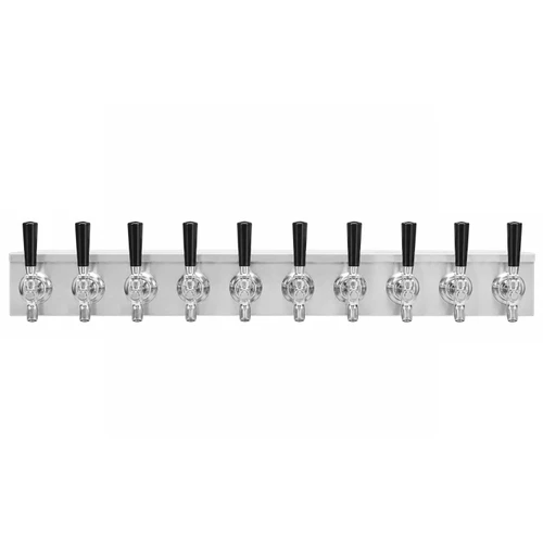 Wall Mount Tower - 10 Taps - Glycol Chilled - Ships From US