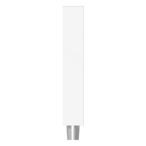 Wooden Tap Handle - WD-16 - White - 10.04" Tall