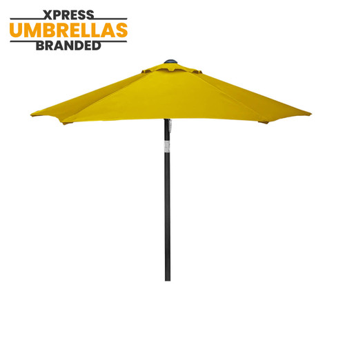Round Patio Umbrella - 7 ft - No Flaps - Metal Frame - 6 Ribs Round Patio Umbrella - 7 ft - No Flaps - Metal Frame - 6 Ribs