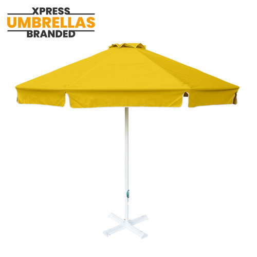 Round Patio Umbrella - 10 ft - Metal frame + Base - 8 Ribs Round Patio Umbrella - 10 ft - Metal frame + Base - 8 Ribs