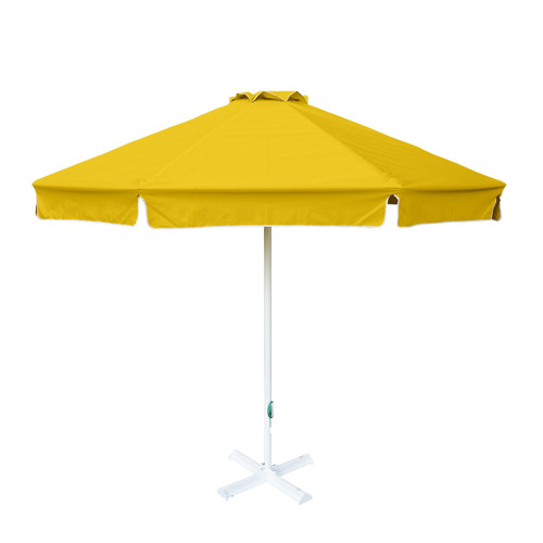Round Patio Umbrella - 10 ft - Metal frame + Base - 8 Ribs Round Patio Umbrella - 10 ft - Metal frame + Base - 8 Ribs