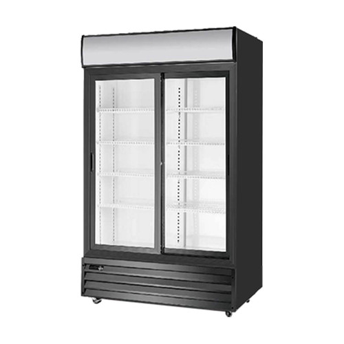 Merchandising Refrigerator - 45" Wide - Double Glass Door Merchandising Refrigerator - 45" Wide - Double Glass Door