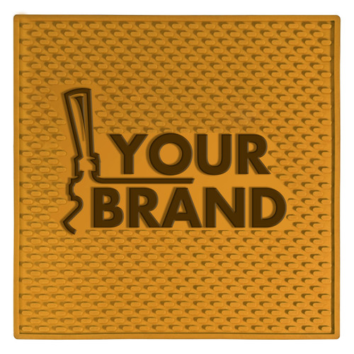 Rubber Bar Mat - 12" x 12"- Customizable - Canada Only Rubber Bar Mat - 12" x 12"- Customizable - Canada Only