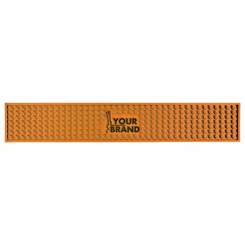 Rubber Bar Mat - 3.5" x 22"- Customizable - Canada Only Rubber Bar Mat - 3.5" x 22"- Customizable - Canada Only
