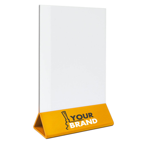 Acrylic Table Tent - 7.25" Tall - Customizable - Canada Only Acrylic Table Tent - 7.25" Tall - Customizable - Canada Only