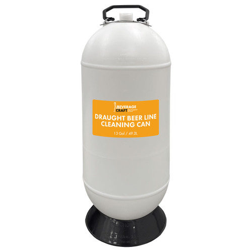Plastic Cleaning Can - 13 Gallon - One Head - No Fitting Included - MicroMatic Plastic Cleaning Can - 13 Gallon - One Head - No Fitting Included - MicroMatic