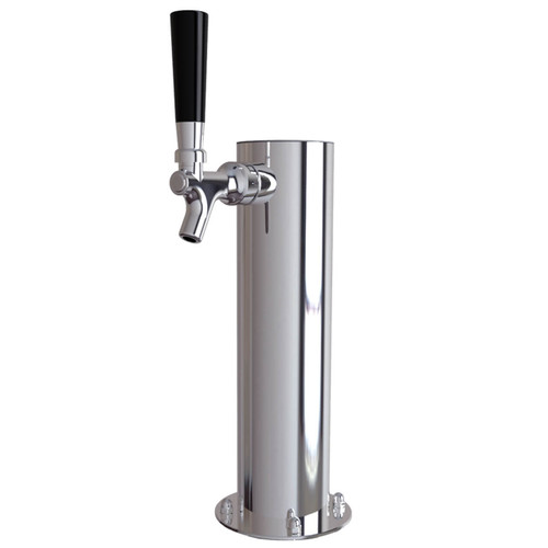 Cylinder Beer Tower - 1 Tap - Air Chilled