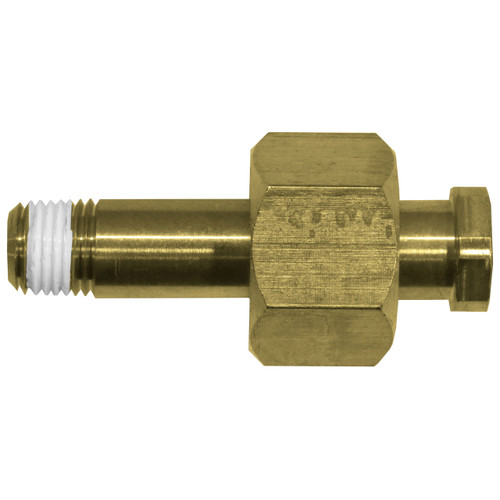 CO2 Nut & Nipple - Flat Seat