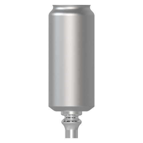 Resin Tap Handle - R-242T - Silver - 7.59" Tall
