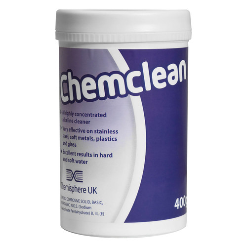 Chemclean - Beer System Cleaner & Surface Sanitizer Powder - 400g - Canada Only