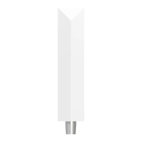 Wooden Tap Handle - WD-14 - White - 10.50" Tall