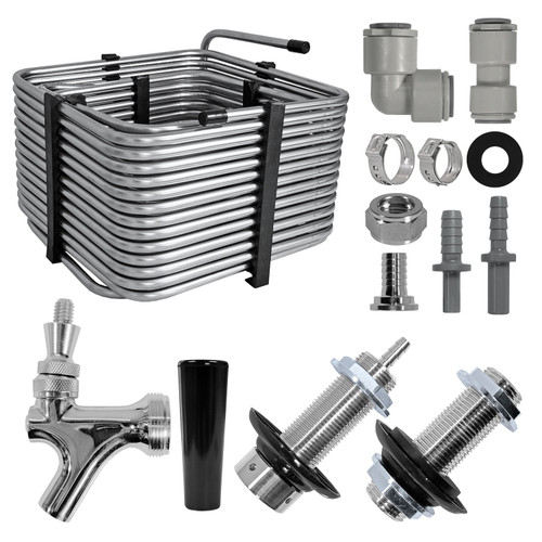 Jockey Box Assembly Kit - 1 Line + 70ft Coil